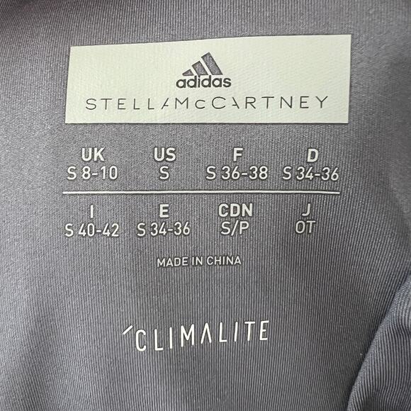 Adidas Stella Mccartney Yo Comfort Tank Top Gray BQ8845 Climalite Shirt Sz S - Picture 11 of 14